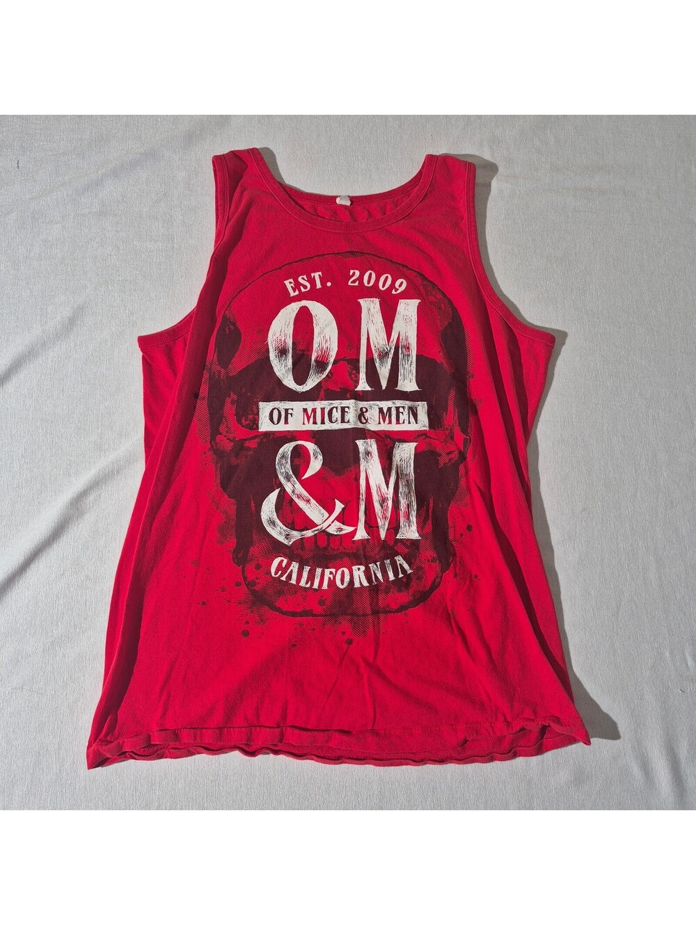 Of Mice & Men red tank top